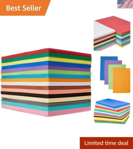 Gift-Ready 80 Colorful Foam Sheets 6 x 9 Inches for Endless Crafting Fun - Picture 1 of 6