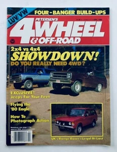 VTG Petersen's 4 Wheel & Off-Road Magazine April 1980 2x4 vs 4x4 No Label - Picture 1 of 3