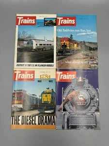 Züge Magazin 1972 Lot 4 Juni August September Dezember BITTE LESEN - Bild 1 von 7