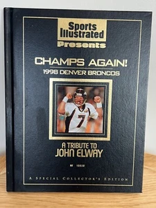 John Elway 1998 Denver Broncos Tribute Sports Illustrated Collector's Ed Low Pop - Picture 1 of 9