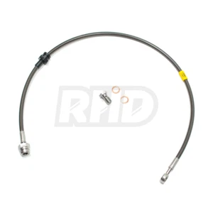 HEL BRAIDED CLUTCH LINE HOSE FOR MITSUBISHI LANCER EVO 8 (RHD) FLEXI REPLACEMENT - Picture 1 of 5