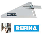 Refina 640006 Stainless Steel Plasterers Reveal Frame Adjustable Square & Angle