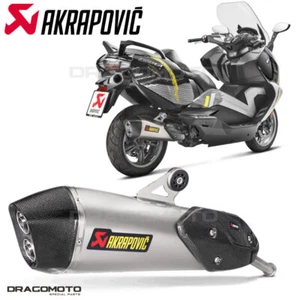 BMW C 650 GT 2016-2020 Scarico AKRAPOVIC Titanio S-B6SO8-HZAAT - Picture 1 of 7