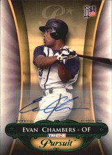 2010 TRISTAR Pursuit Autographs Green #113 Evan Chambers /25