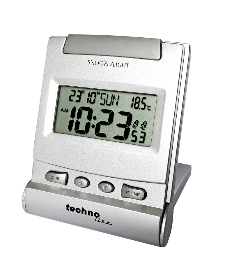 Technoline Reisewecker WQ 170 mit Innentemperaturanzeige - Bild 1 von 1