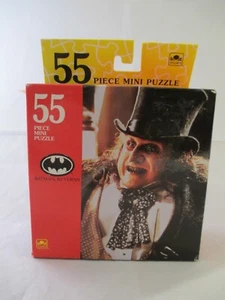 Penguin Batman Returns Movie 1992 Mini Puzzle 55 Pieces sealed - Picture 1 of 5
