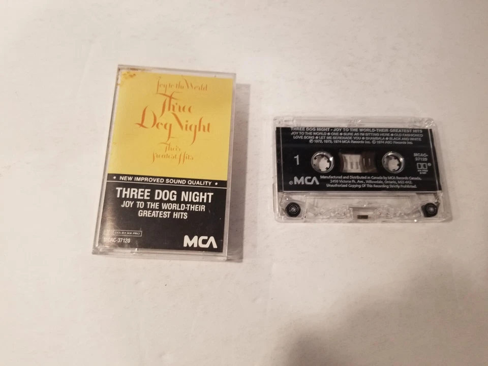 Three Dog Night - Joy To The World - Their Greatest Hits - Cassette Tape - Image 1 of 1