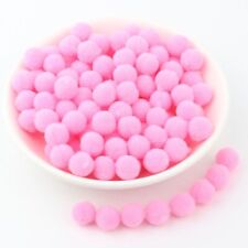 Mini Pompom Balls 8mm Round Pompoms Colorful Kids Toy Materials Craft Supplies