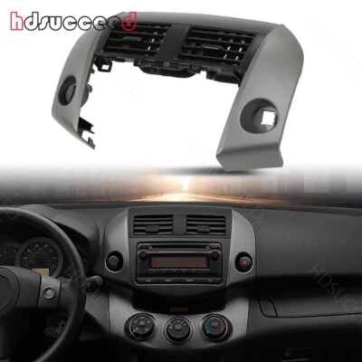 Ajuste para Toyota RAV4 2006-2012 tablero central aire acondicionado panel moldura bisel 55663-42020 Foto 1 de 4