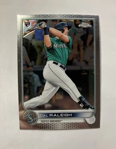 2022 CAL RALEIGH Topps Chrome Baseball Rookie Card #149 Seattle Mariners MLB - Picture 1 of 2