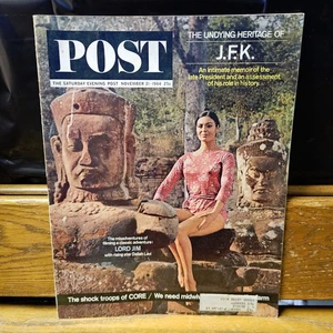 THE SATURDAY EVENING POST MAGAZINE NOVEMBER 21 1964 LORD JIM DALIAH LAVI J.F.K. - Picture 1 of 4