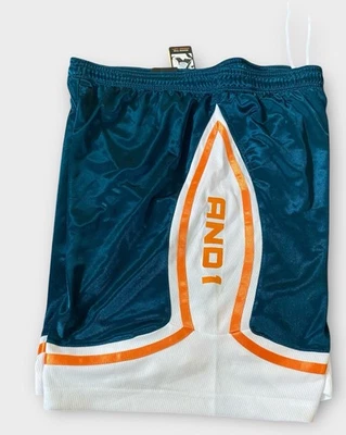 Pantalones Cortos And1 Hombres 3XL Azul Naranja Baloncesto Hoopers Gimnasio Brillantes Pantalones Cortos Atléticos NUEVO Foto 1 de 4