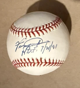 FERGIE JENKINS SIGNED AUTOGRAPHED OFFICIAL MLB BALL BASEBALL CUBS RANGERS JSA - Picture 1 of 6