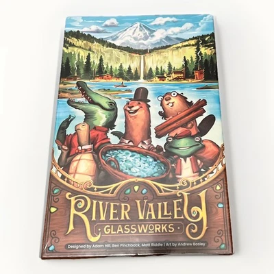 River Valley Glassworks Game: Asmodee Strategy Board Game- New Sealed - Image 1 of 2