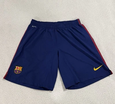 PANTALONES CORTOS BARCELONA 2014/2015 FÚTBOL LOCAL NIKE TALLA XL ADULTO MESSI ERA Foto 1 de 4