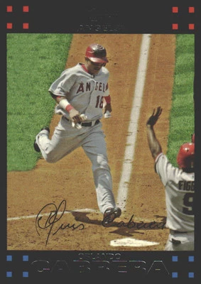 Orlando Cabrera #546 2007 Topps Los Angeles Angels - Image 1 of 2
