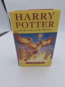 Harry Potter Order Of The Phoenix 1st Edition Print Error Ink 766 Pages - Picture 1 of 21