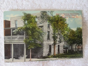 Dawson Springs Kentucky Antique 1914 Postcard Sanatorium And Health Resort - Picture 1 of 3