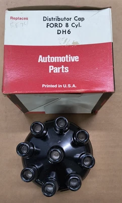 New Vintage DH6 Distributor Cap for Ford Applications - Image 1 of 4