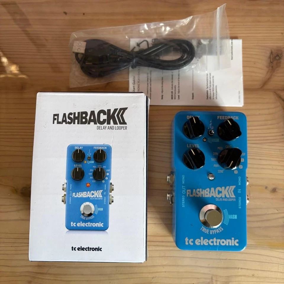 "tc electronic FLASHBACK2 Delay Pedal Firmware Updated" - Bild 1 von 4