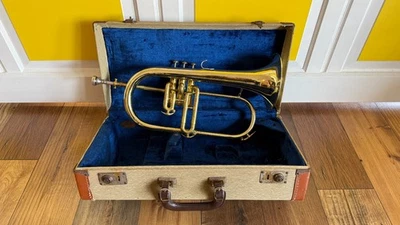 F.E. 1959 Olds Flugelhorn - Totalmente restaurado (era Fullerton, CA) Foto 1 de 4