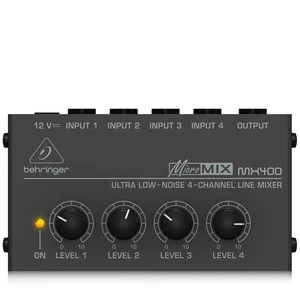 BEHRINGER Belinger Compact Mixer 4 Channel mixer MX400 - Picture 1 of 6
