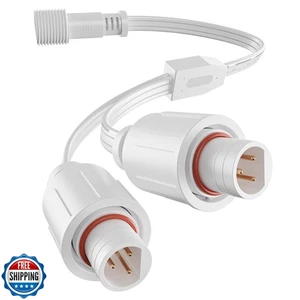 Divisor en Y SAYSOLAK para luces exteriores permanentes eufy E22, S4, Y- - Imagen 1 de 5