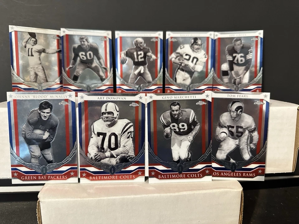 Complete 9ct Insert Set 2008 Topps Chrome Football Honor Roll FREE SHIP - Image 1 of 1