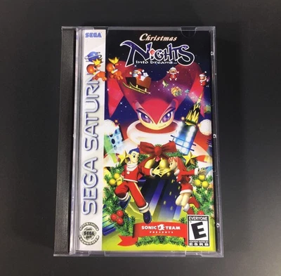 Sega Saturn Christmas Nights Into Dreams Caja Larga Personalizada y Manual JUEGO INCLUIDO Foto 1 de 4