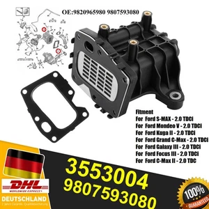 AGR-Kühler Abgasrückführung 3553004 9807593080 Für Citroen Peugeot Ford 2.0 * - Bild 1 von 17