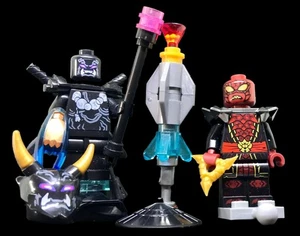 NINJAGO © LEGO DRIX ORIGINALE + OVERLORD DARKNESS BOSS - Foto 1 di 7