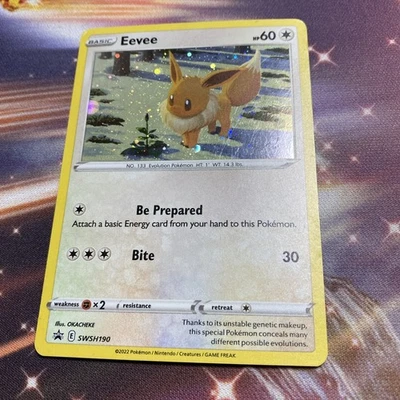 Eevee - SWSH190 Promo SWSH: Sword & Shield Promo Cards SWSH190 - Image 1 of 4