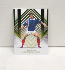DAVID GINOLA 2024 Futera Incredible GREEN ~ France #'d /22 - Picture 1 of 2