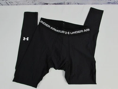 Under Armour Compression Pants Cold Gear Legging Black Mens M 1388471 Training - Image 1 of 4