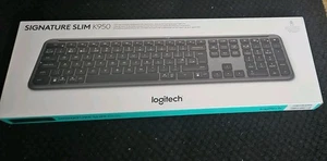 Logitech Signature Slim K950 Wireless Keyboard | Brand New & Sealed | UK Layout - Picture 1 of 3