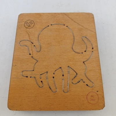 Troqueles de madera Accucucut Octopus Ocean Animal Ellison equipo educativo 6"x5"  Foto 1 de 3