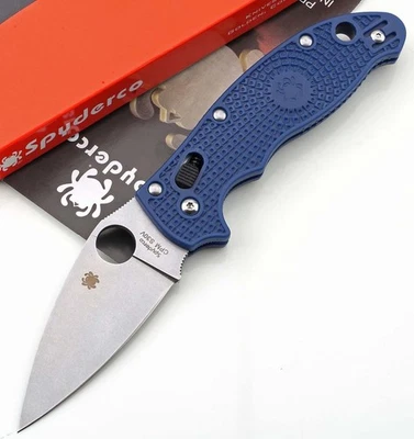 Blue Nylon Fiber Handle Axis Lock Light Weight Camping Pocket Tactical Knife 101 - Image 1 of 4