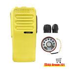 Yellow New Repair Front Housing Cover Case  for CP200D Radio With Speaker