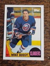 1987-88 TOPPS NHL HOCKEY #105 MIKE BOSSY NEW YORK ISLANDERS