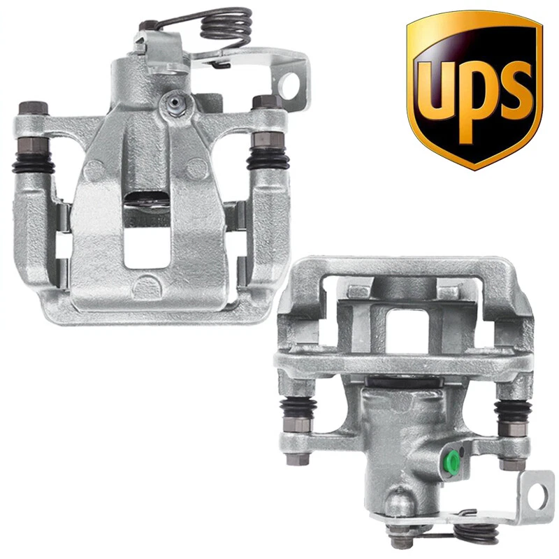 2x Pinzas de freno traseras con soporte para Hyundai Accent 2012-2016 2017 1,6 L Foto 1 de 4