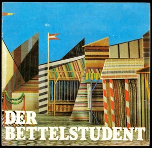 Theaterprogramm, Komische Oper Berlin, Der Bettelstudent, 1981 - Bild 1 von 1