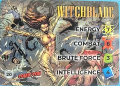 OverPower Witchblade NYCC Exclusive Card Rare Mint Condition Lazarus Gaming BMG - Image 1 of 2