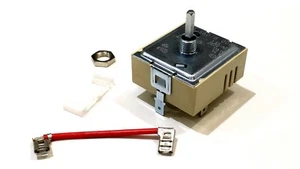 2 x GENERIC CREAM EGO HOTPLATE SWITCH CONTROL SIMMER STAT 50.56078.008 544513 - Picture 1 of 1