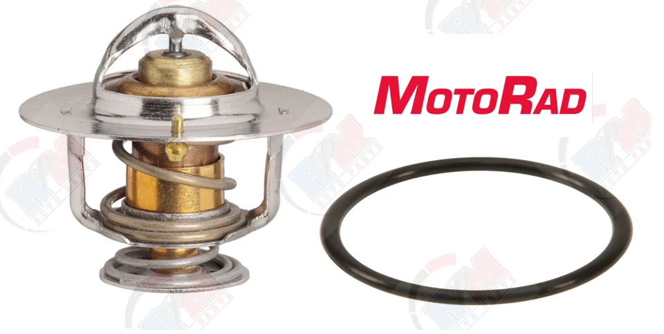 Coolant Thermostat HD + Gasket for 1997-2010 Ford F-150 5.4L 4.6L V8 - Image 1 of 1