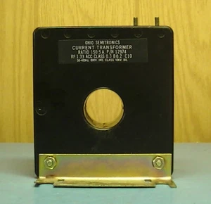 150:5A CURRENT TRANSFORMER 50-400Hz 600V P/N 12974 OHIO SEMITRONICS - Picture 1 of 7
