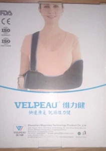 Arm Sling Shoulder Immobilizer - Rotator Cuff Support Brace Cushioned M & L - Picture 1 of 5