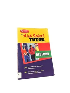 The High School Tutors Study Guides: Algebra by Research and Education Paperback - Picture 1 of 11