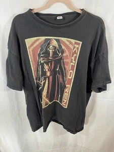 Star Wars Kylo Ren Phasma Shirt Boys XL Black Logo Pullover Tee Kids Youth. - Picture 1 of 8