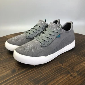 Vessi Weekend Womens Size 8 Gray Waterproof Lace Up Running Shoes - Picture 1 of 10