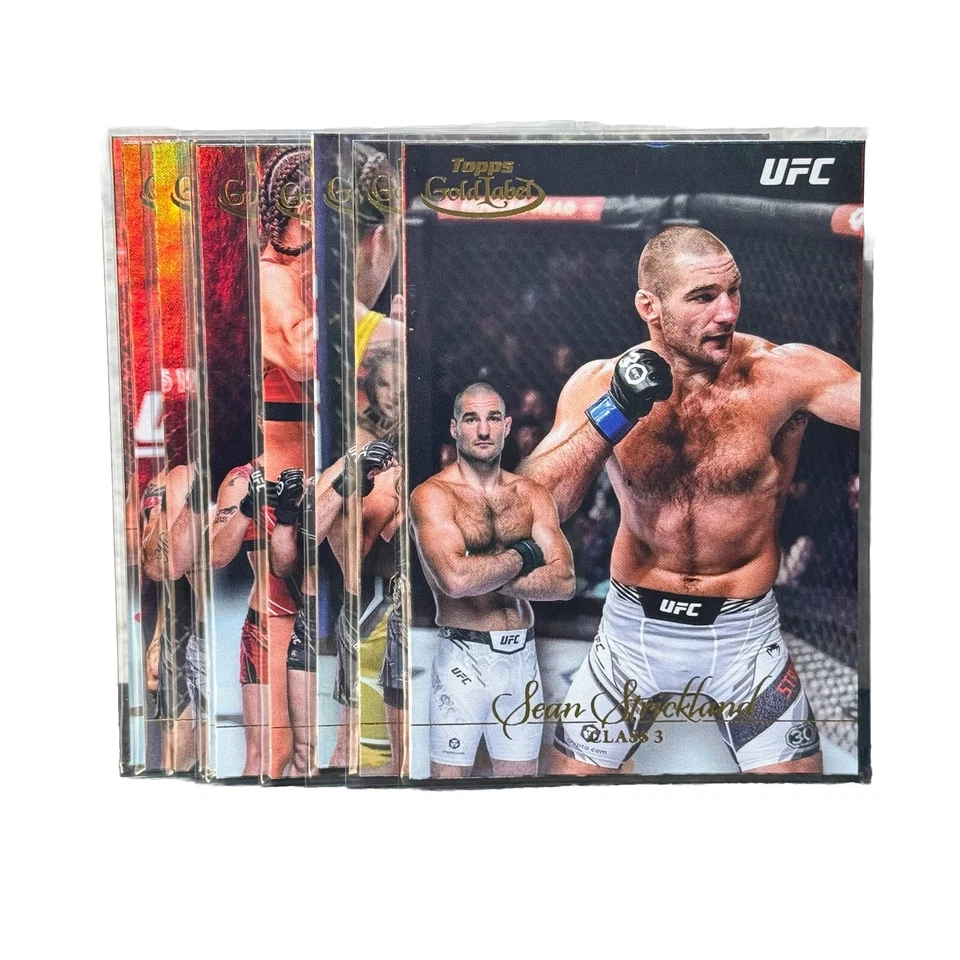 CLASS 3 - 2024 Topps Gold Label UFC - Base & Green 1 -100 - COMPLETE YOUR SET - Image 1 of 1